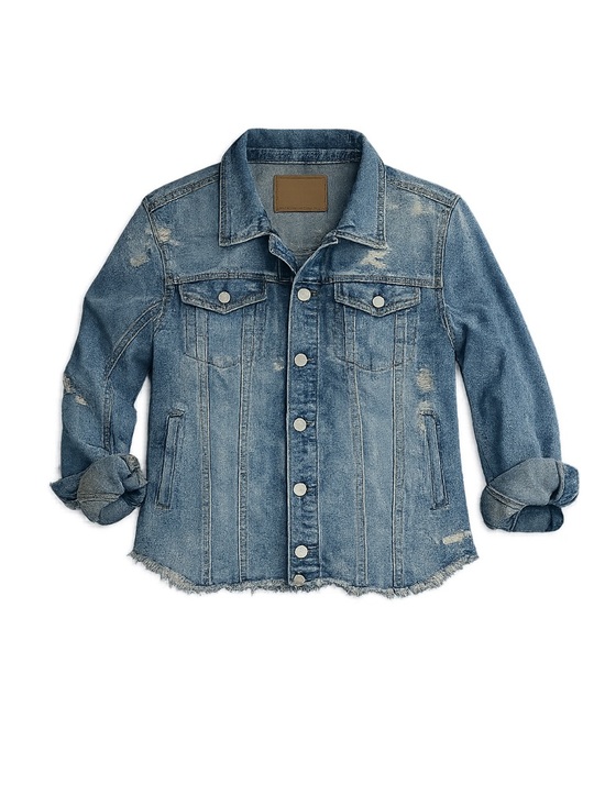 Blank NYC Jackets & Blazers - Women's Blank NYC Denim Jacket Size L Blue
157